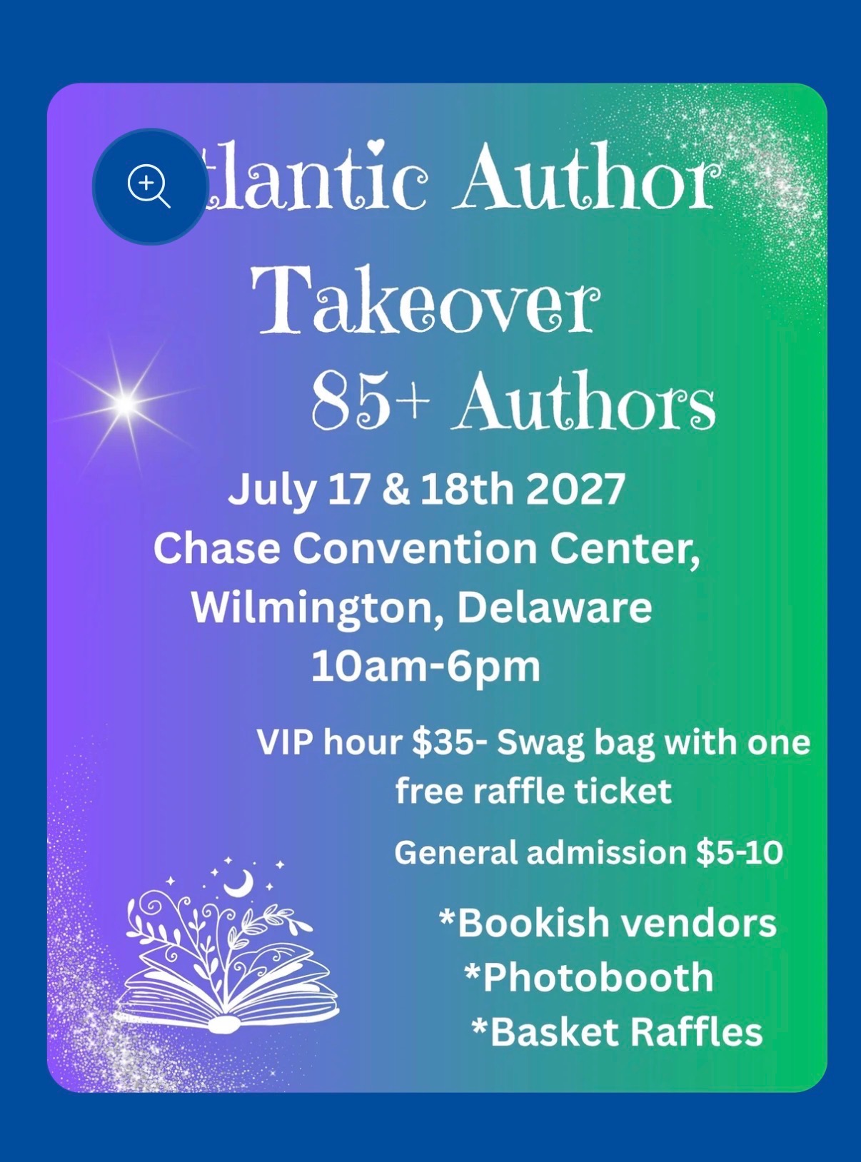 Atlantic Author Takeover poster
